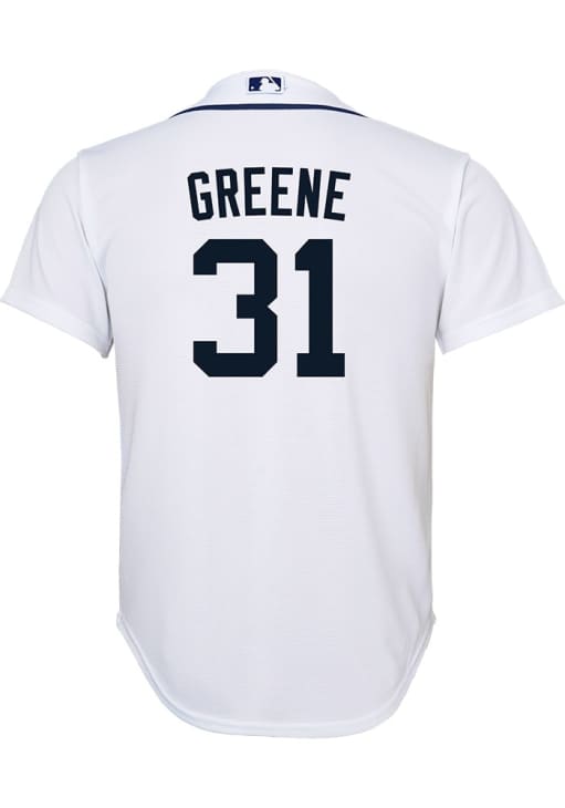 Riley Greene  Detroit Tigers Boys White Home Replica Design Baseball Jersey
