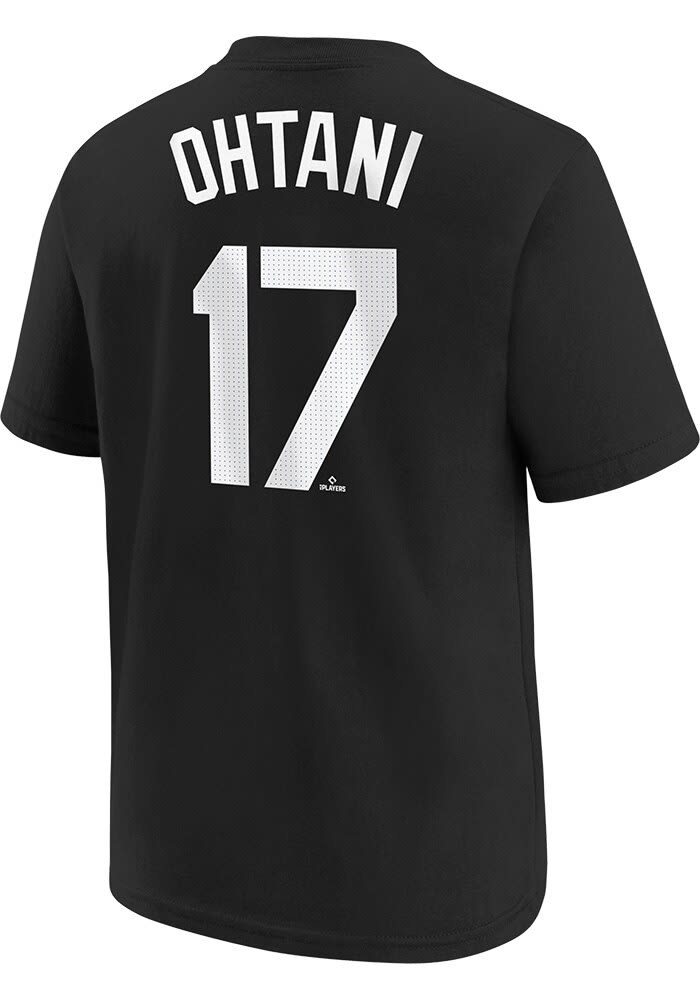 【激レア】Dodgers Ohtani 17 ユニフォーム 黒 Youth Los Angeles Dodgers Shohei Ohtani Nike Black Fashion Replica