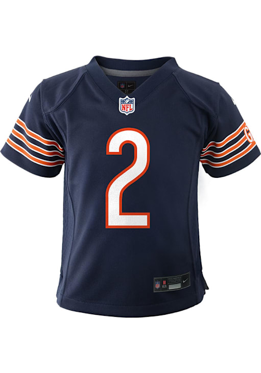 Chicago Bears DJ Moore Boys Home Replica NAVY Nike Football Jersey