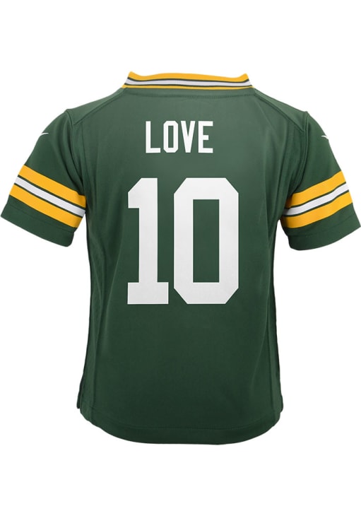 Jordan Love Green Bay Packers Boys Green Nike Home Replica Football Jersey
