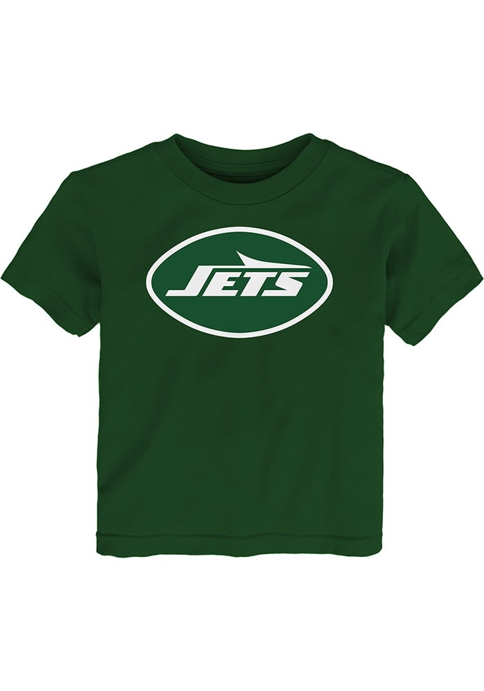 New York Jets Toddler GREEN Primary Logo Short Sleeve Tee