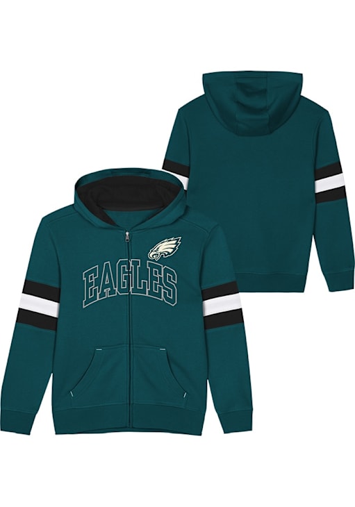 Philadelphia Eagles Boys First 90 Minutes Full Zip Hoodie Ã‚Â