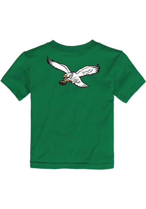 Nike Philadelphia Eagles Toddler Kelly Green Retro Essential Short Sleeve T-Shirt