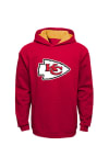 Main image for Kansas City Chiefs Kids Red Youth Prime Long Sleeve Hoodie