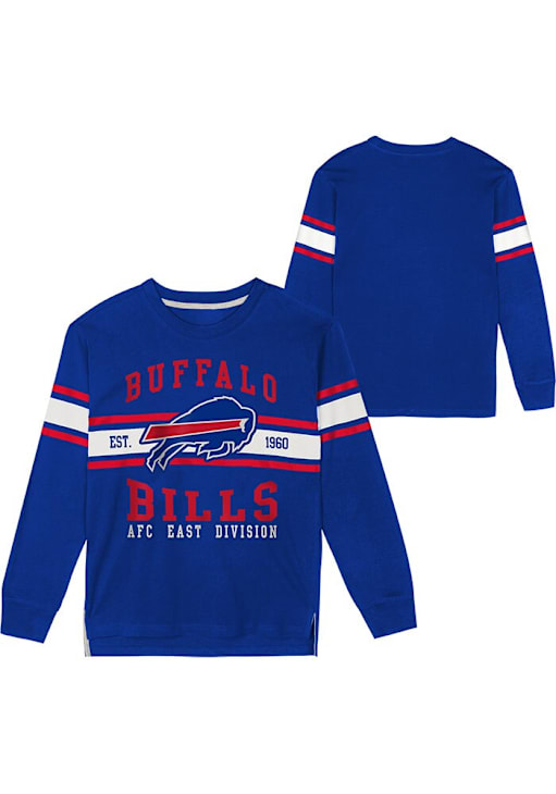 Buffalo Bills Boys ROYAL All of the Lights Long Sleeve T-Shirt