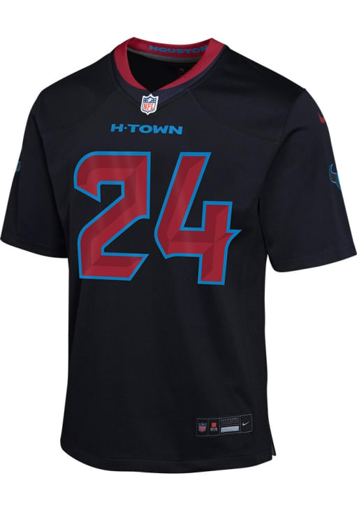 Derek Stingley Jr Houston Texans Youth Navy Blue Nike Alt 2 Replica Football Jersey