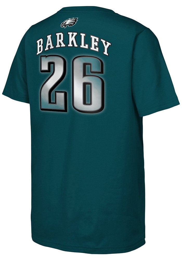 Saquon Barkley Philadelphia Eagles Youth TEAL Thermal NN Short