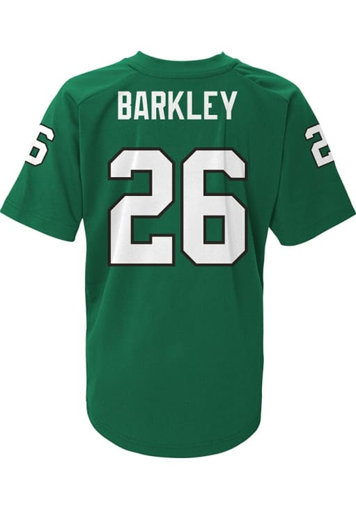 Saquon Barkley Philadelphia Eagles Youth Kelly Green V-Neck Retro NN Player Tee