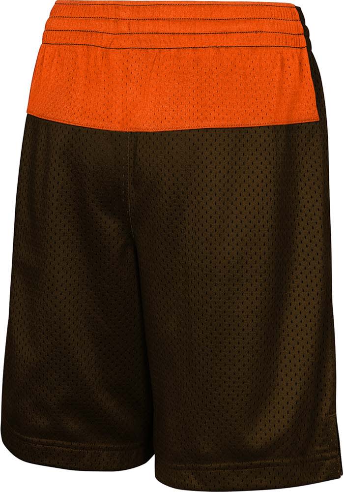 Cleveland Browns Youth BROWN Game Time Shorts - 133429915
