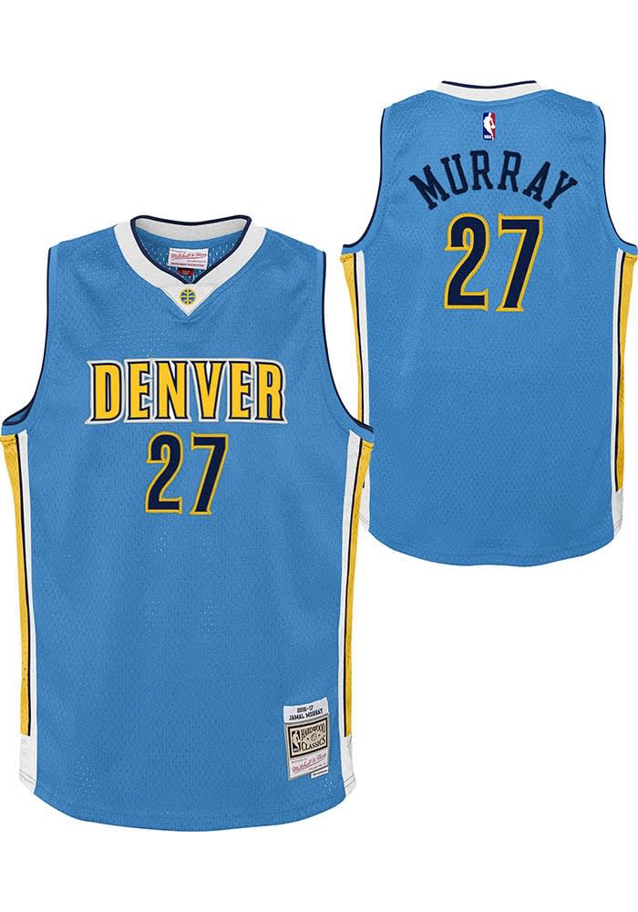Jamal Murray # Denver Nuggets Boys BLUE Swingman Road Jersey