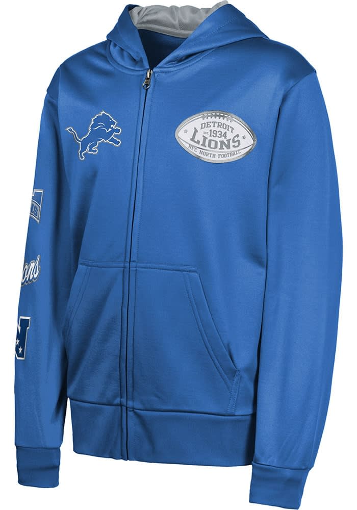 Detroit lions zip up online