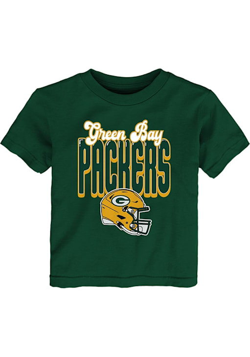 Green Bay Packers Toddler HUNTER Tall Boy Short Sleeve Tee 133430830