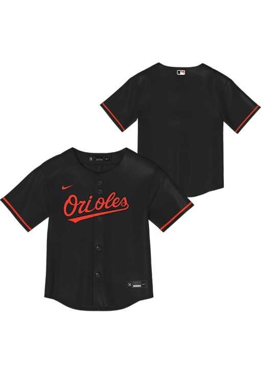 Nike Baltimore Orioles Toddler Black Alt. 1 Replica Blank Jersey