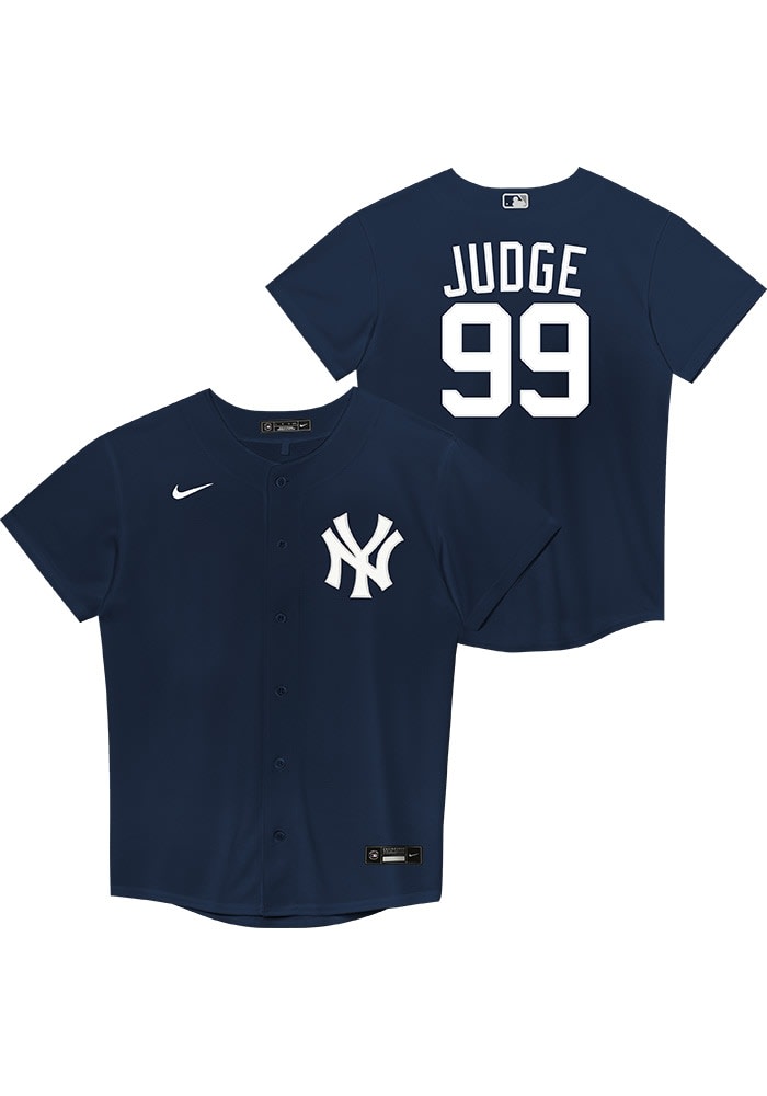 Aaron Judge # New York Yankees Boys NAVY Alt. 2 Replica - 133431078