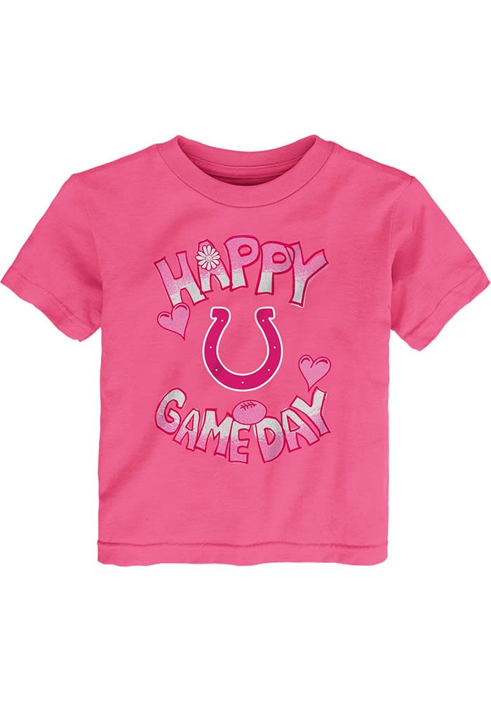 Pink toddler colts jersey online