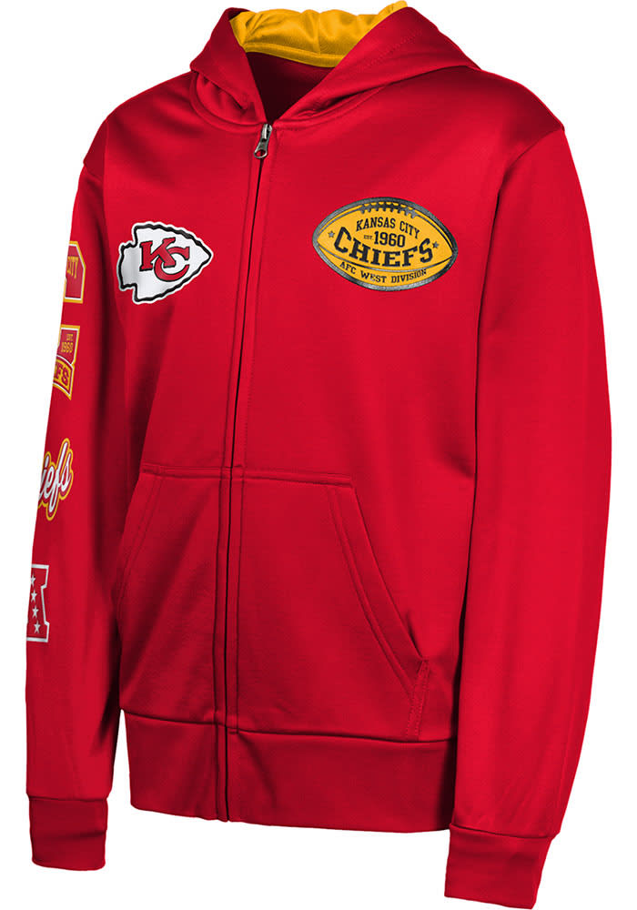 Kansas City Chiefs ボンバージャケット 赤/カーキ Shop PRO STANDARD Kansas City Chiefs Mash Up Rib Wool Varsity