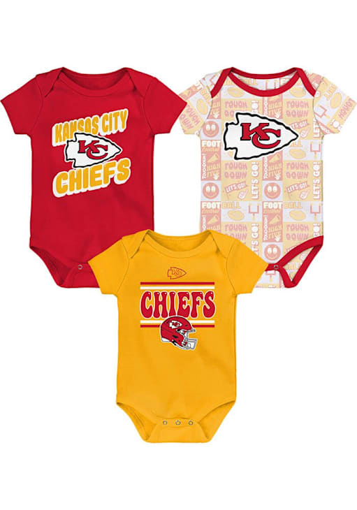 Baby Clothes Chiefs Outfit Kansas City Chiefs Onesie Infant Red
