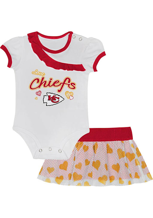 Kansas City Chiefs Fan Baby Girl Chiefs Outfit Kansas City Chiefs