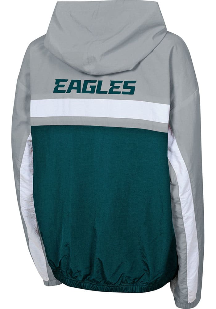 Philadelphia Eagles Youth TEAL Headliner Light Jacket - 133433140