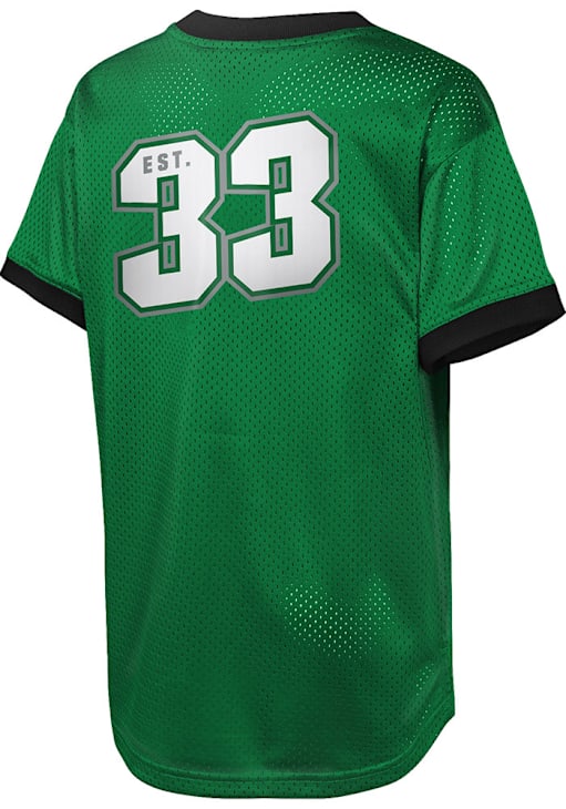 Philadelphia Eagles Youth KELLYGREEN Retro Fashion Jersey Short