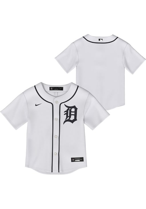 Nike Detroit Tigers Baby White Home Replica Blank Jersey Baseball Jersey