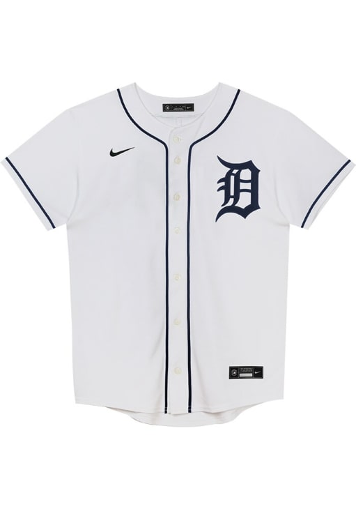 Riley Greene  Detroit Tigers Boys White Home Replica Baseball Jersey