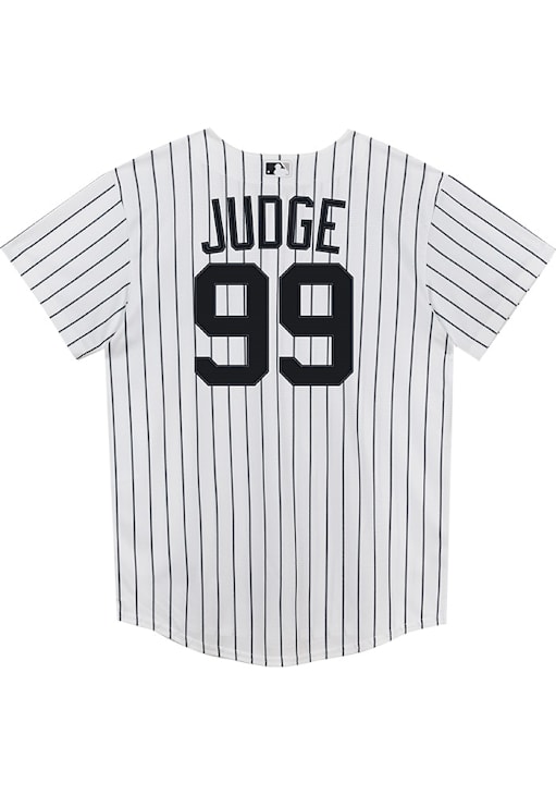 Aaron Judge  New York Yankees Boys White Home Replica Baseball Jersey