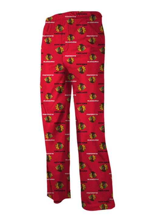 Chicago Blackhawks Blackhawks Red Youth All Over Pajamas