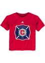 Chicago Fire Toddler Red Primary Logo T-Shirt