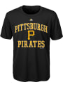 Pittsburgh Pirates Youth Black City Wide T-Shirt