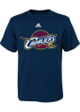 Cleveland Cavaliers Youth Navy Blue Logo T-Shirt