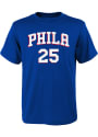 Ben Simmons Philadelphia 76ers Youth Player T-Shirt - Blue