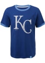 Kansas City Royals Youth Blue Baseball Stripes T-Shirt