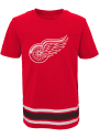 Detroit Red Wings Youth Red Captain T-Shirt