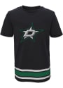 Dallas Stars Youth Black Captain T-Shirt