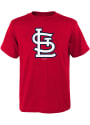 St Louis Cardinals Youth Red Secondary T-Shirt