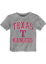 Texas Rangers Toddler Grey #1 Design T-Shirt