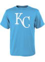 Kansas City Royals Youth Light Blue Official T-Shirt