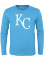 Kansas City Royals Youth Light Blue Official T-Shirt