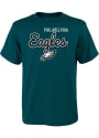 Philadelphia Eagles Youth Midnight Green Big Game T-Shirt