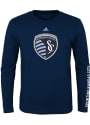 Sporting Kansas City Youth Navy Blue Leave A Mark T-Shirt