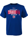 Chicago Cubs Youth Blue Take October T-Shirt