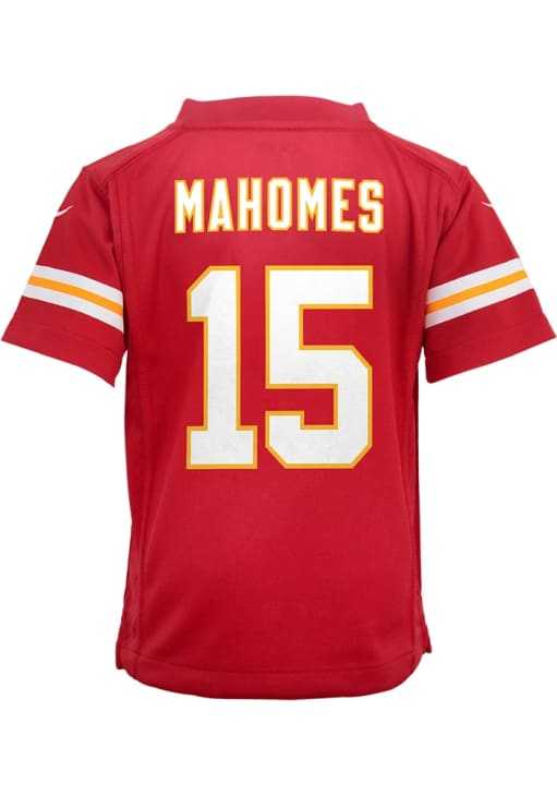 Patrick Mahomes Kansas City Chiefs Boys Red Nike Replica Football Jersey