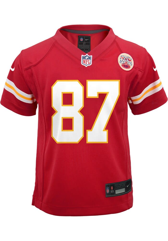 Kansas City Chiefs Kelceユニフォーム 2XL(3L) Men's Nike Travis Kelce Red Kansas City Chiefs Super Bowl