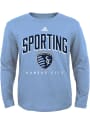 Sporting Kansas City Youth Light Blue Arched Standard T-Shirt
