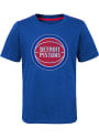 Detroit Pistons Youth Classic Fashion T-Shirt - Blue
