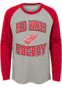 Detroit Red Wings Youth Assist T-Shirt - Grey