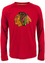 Chicago Blackhawks Youth Grinder T-Shirt - Red