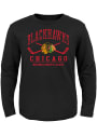 Chicago Blackhawks Youth Fundamentals T-Shirt - Black