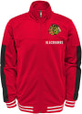Chicago Blackhawks Youth Goal Line Track Jacket - Red
